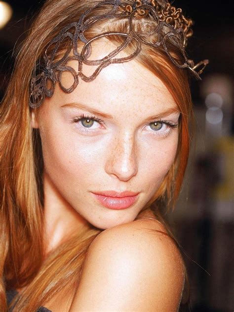Polina Kouklina Beauty Beautiful Redhead Most Beautiful Eyes
