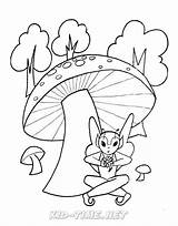 Forest Enchanted Dormouse Kids sketch template