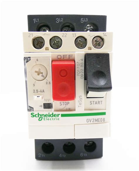 schneider electric telemecanique gvme   motor protection switch unused ebay