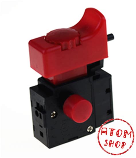 pcs    red lock  power tool electric drill trigger switch