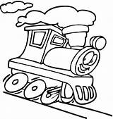 Train Coloring Kids Pages Drawing Trains Transportation Cartoon Little Toy Printable Clipart Drawings Line Colour Cliparts Car Easy Colorign Dam sketch template