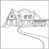 Architecture Coloring Pages Getcolorings Getdrawings sketch template
