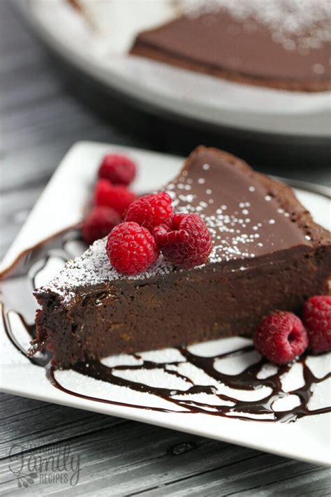 easy flourless chocolate cake favorite family recipes