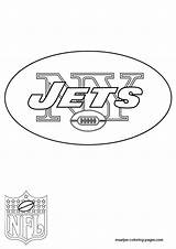 Coloring Pages York Jets Logo Nfl Print Browser Window sketch template