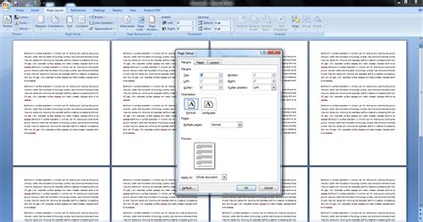 learn   ms word page setup shortcut key   versions