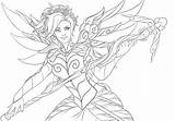 Overwatch Mercy Coloriage Imprimer Coloringonly Hanzo Tracer sketch template