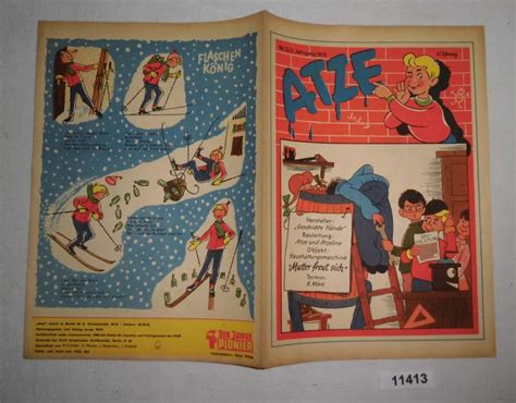 Atze Heft 3 Von 1956 Von Redaktion Der Junge Pionier Chefredakteur