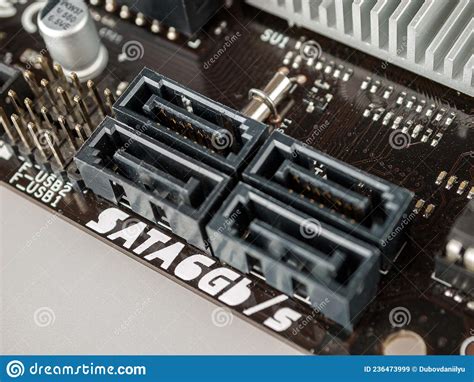 connectors slots  connecting data storage drives   motherboard