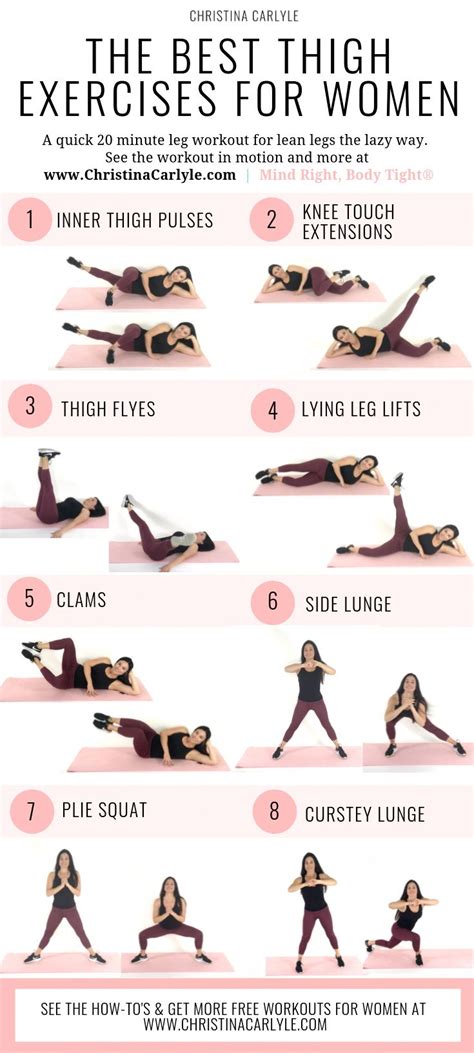 besthealthyfoodstoloseweight in 2020 thigh exercises for women