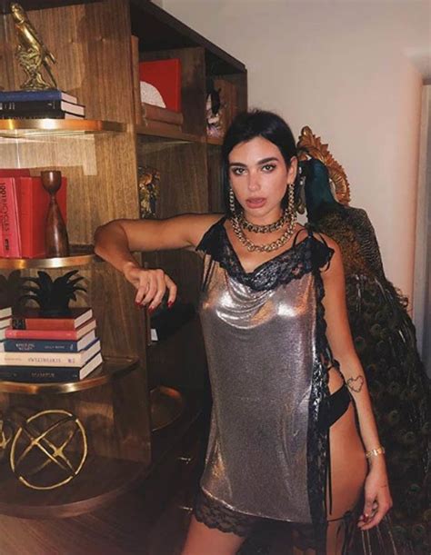 Dua Lipa Puts On Raunchy Latex Display In Sexy Instagram Snap Daily Star