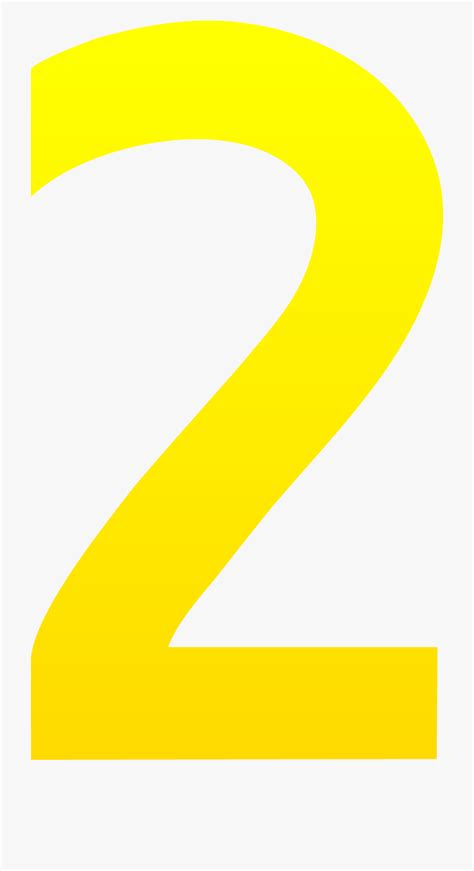 numbers clipart yellow numbers yellow transparent