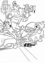 Crash Accidente Pato Paperino Stampare Circulation Donaldduck Verkehrsunfall Kaczor Crashed Kategorien Ducktales Potete Cambiare Posto Questo sketch template