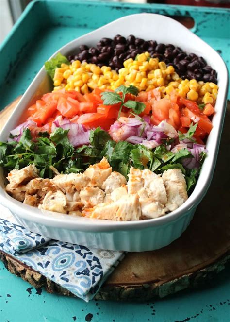 chopped chicken chipotle salad  healthy dinner recipe   cooks