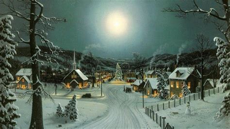 village  christmastime image abyss