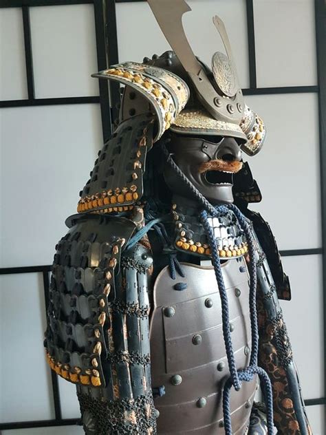 original japanese samurai armour from the showa period