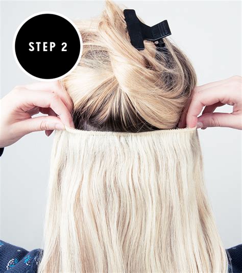 How To Apply Clip In Hair Extensions Hair Extensions