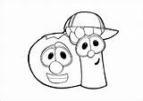Coloring Veggie Tales Pages Larry Kids Printable Veggietales Boy Junior Coloring4free Bob Ages Colouring Sheets Bestcoloringpagesforkids Print Cartoons Bible Characters sketch template