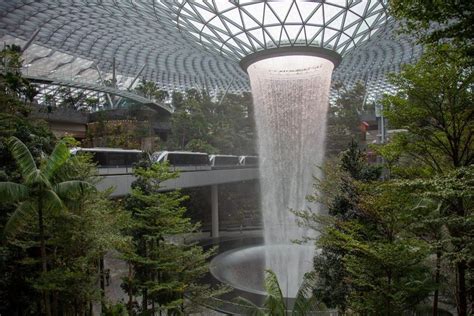 singapores jewel   airport shopping mall   world