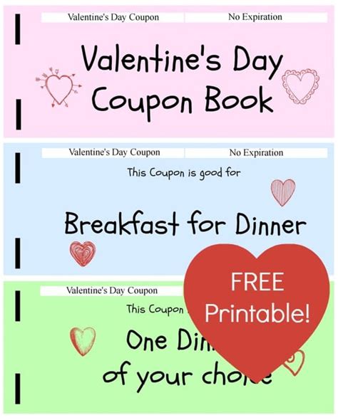 printable valentine coupon book thrifty jinxy