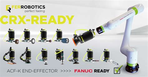 fanuc crx approved  effector ferrobotics