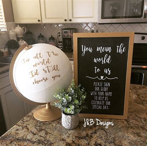 wedding guest sign decorate