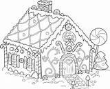 Gingerbread Coloring House Pages Christmas Houses Candy Difficult Colouring Color Sheets Printable Print Snow Victorian Book Bestcoloringpagesforkids Via Getcolorings Comments sketch template