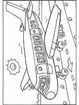 Vliegtuig Vliegvakantie sketch template