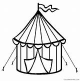 Tent Carnival Coloring4free Zirkuszelt Zirkus Ausmalbild Designlooter Rutland sketch template