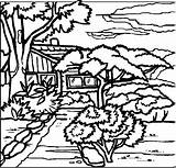 Coloring Landschaften Landscapes Malvorlagen Landschappen Kleurplaten Landschaft Baeumen Bauernhof Ausmalbild Vimeo Kleurplaat Lanskap Mewarnai Coloriages Animierte Malvorlage Paysages Animasi Animated sketch template