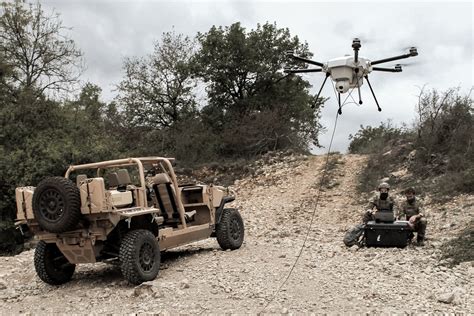 elistair unveils long endurance orion  tethered drone  military security  industrial