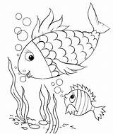 Fisch Malvorlagen Schuppen Fische Ausdrucken Maerchen Aus Unterwasserwelt sketch template
