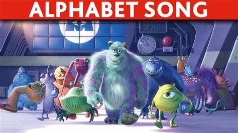 Monsters Inc Abc Song Learn The Alphabet Song Abcs Youtube