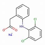 Diclofenac Sodium Formula Sielc Molecular Cas Number Mol sketch template