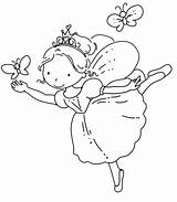 Coloring Fairy Pages Ballerina Choose Board sketch template