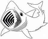 Shark Basking Coloring Whale Megalodon Pages Drawing Cartoon Line Color Clipart Lineart Deviantart Colouring Silhouette Outline Sharks Printables Cliparts Great sketch template