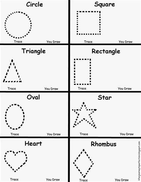 preschool worksheets printable shapes
