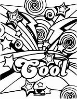 Coloring Cool Pages Awesome Boys Printable Print Girls Teenage Adults Size Color Sheets Adult Really Rocks Kids Teenagers Very Wallpapers sketch template