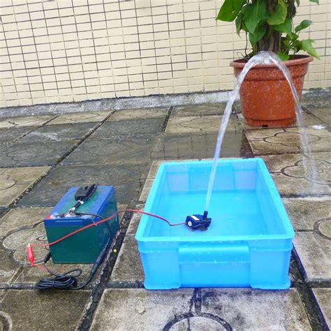mini water pump  micro brushless water oil pump waterproof submersible fountain aquarium