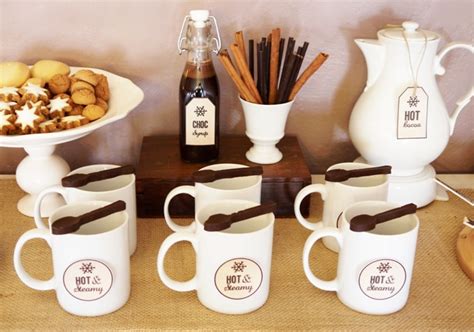 How To Style A Hot Cocoa Bar With Recipe