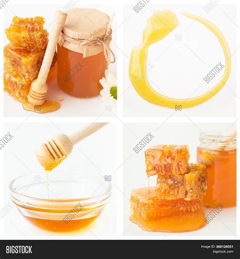 sweet sticky honey image photo  trial bigstock