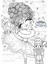 Digi Baldy Nutcrackers Sherri Magical Stamp Instant Coloring Magic Door Winter Artist sketch template