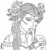 Colouring Hanna Karlzon Persons Ausmalen Cellcode Alltopcollections sketch template