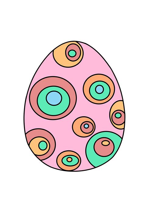 easter eggs printables