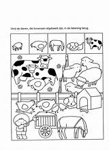 Dieren Boerderij Werkbladen Boerderijdieren Bauernhof Tellen Kleuterschool Werkblaadje Activiteiten Werkblad Arbeitsblätter Preschoolactivities Arbeitsblatt Lente Voorschoolse Oefening Visuele Zomer Vorschulalter Vorschule sketch template