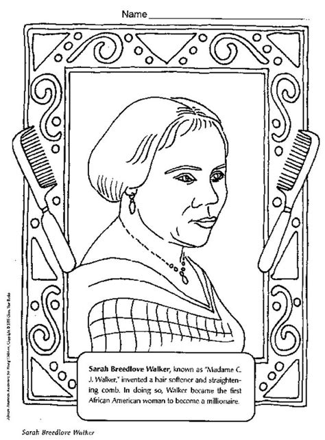famous african americans coloring pageskids coloring pages black