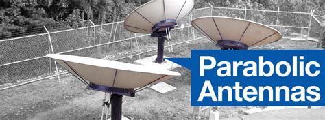 parabolic antennas
