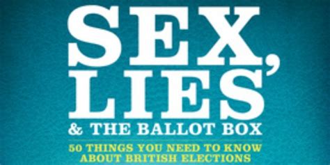 Book Review Sex Lies And The Ballot Box 50 Things You