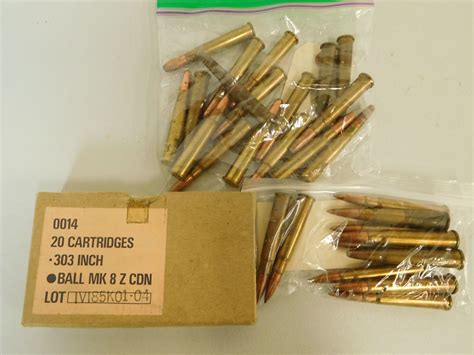 assorted  british ammo