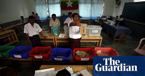 Burma Votes In Landmark Elections In Pictures World News The Guardian