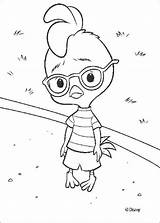 Chicken Little Coloring Pages Color Hellokids Print sketch template